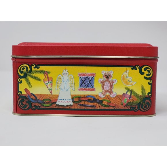 Vintage Crayola Crayons Trade Mark 1992 Holiday Edition‎ Tin Box - Picture 4 of 11